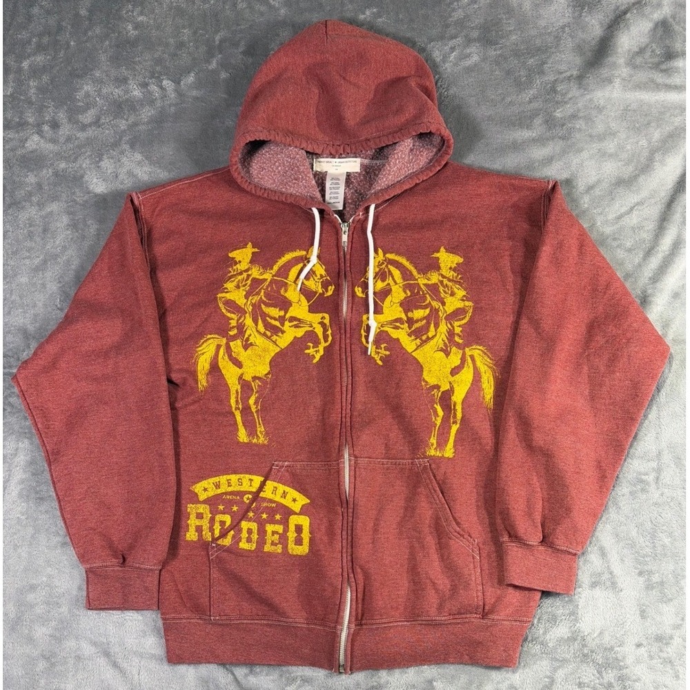 Project Social T Urban Outfitters Western Rodeo, Coastal Cowgirl Zip Up Hoodie